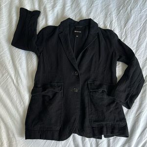 Madewell linen blend blazer
